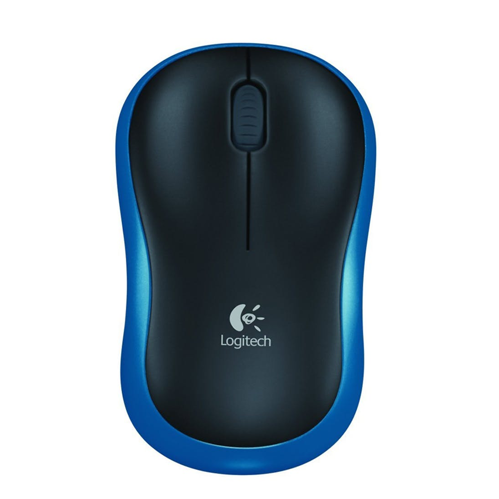 WIRELESS MOUSE (เมาส์ไร้สาย) LOGITECH M185 WIRELESS (BLUE)