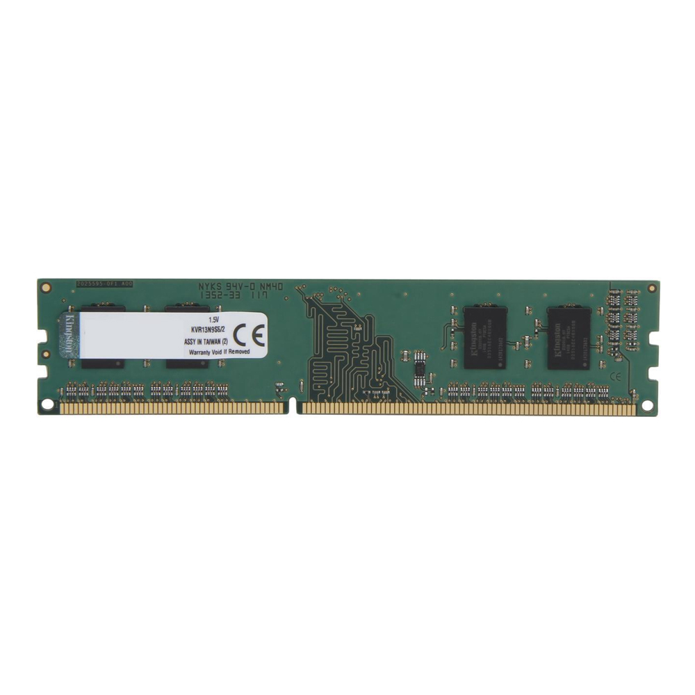 2GB (2GBx1 , 4 chips) DDR3 1333MHz RAM (หน่วยความจำ) KINGSTON VALUE RAM (KVR13N9S6/2)