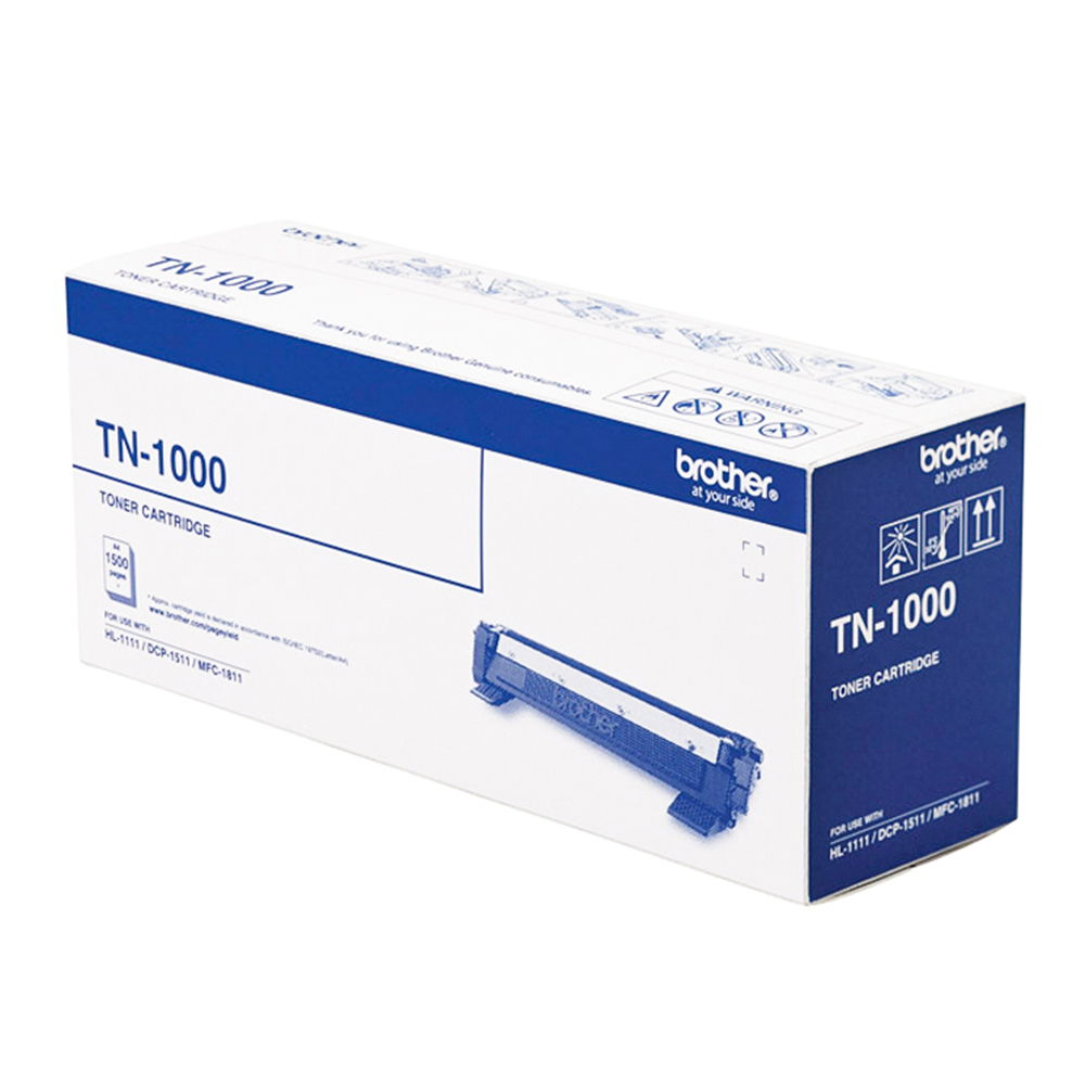 TONER (หมึกสำหรับเครื่องพิมพ์) BROTHER TN-1000 (BLACK)