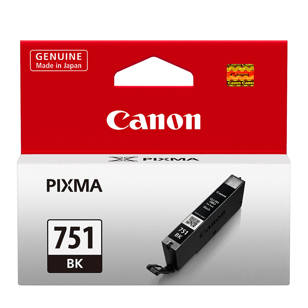 INK (หมึกสำหรับเครื่องพิมพ์) CANON CLI-751 (BLACK)