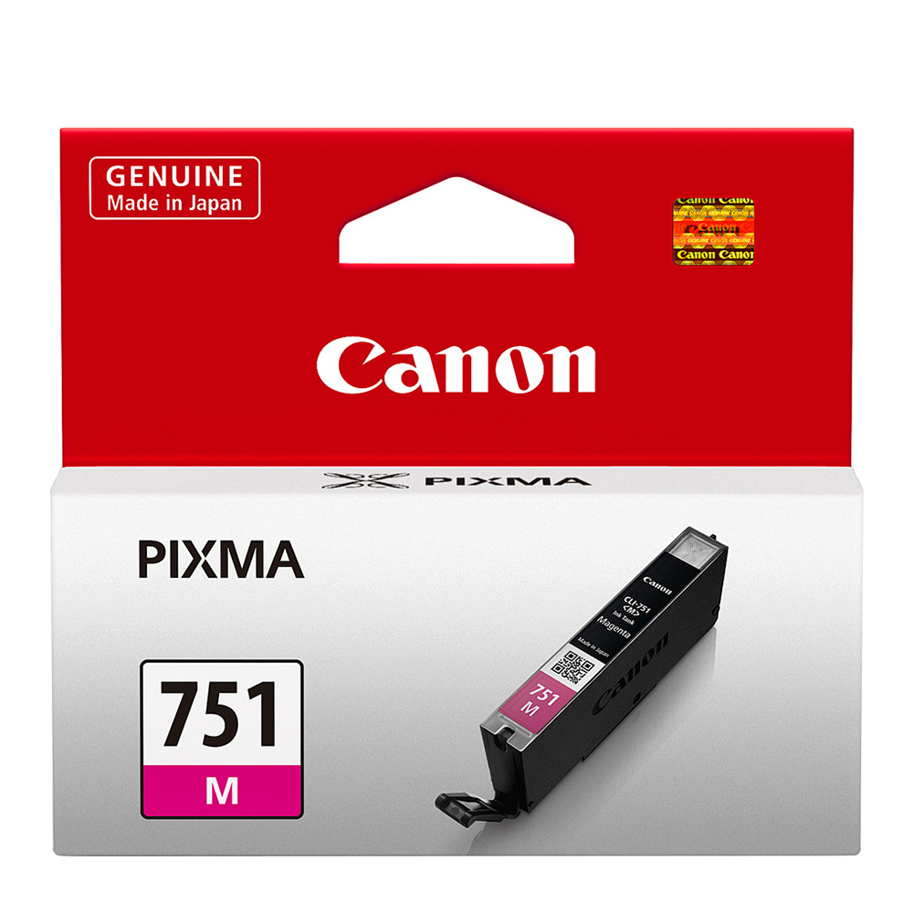 INK (หมึกสำหรับเครื่องพิมพ์) CANON CLI-751 (MAGENTA)