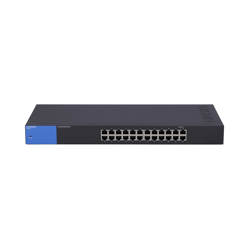 SWITCH (สวิตซ์) LINKSYS 24 PORT LGS124-AP GIGABIT PORT