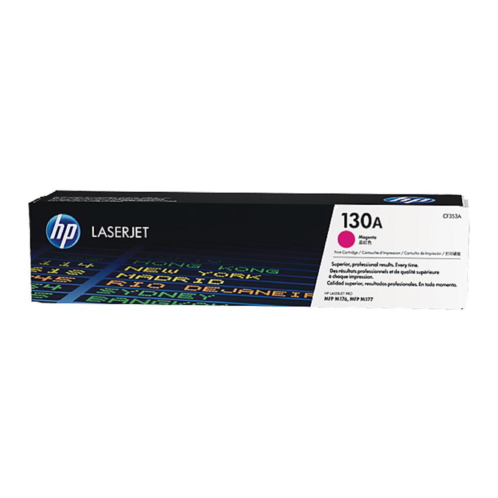 TONER HP (หมึกพิมพ์สำหรับปริ้นเตอร์) LASERJET CARTRIDGE 130A [CF353A] (MAGENTA)