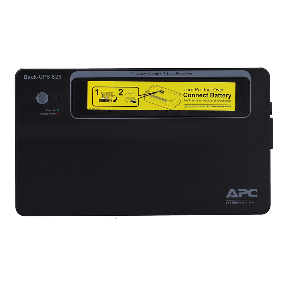 UPS (เครื่องสำรองไฟฟ้า) APC BACK-UPS 625VA (625 VA/325 WATT) (BX625CI-MS)