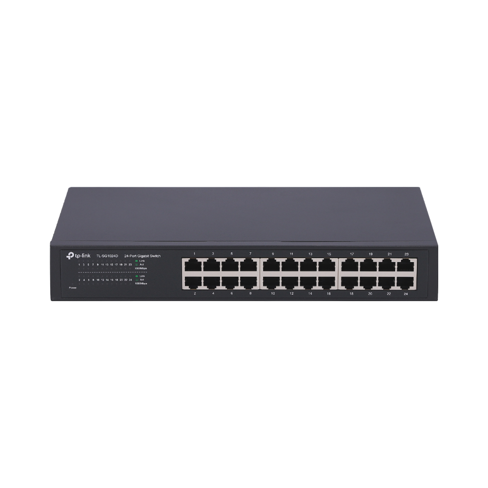 SWITCH (สวิตซ์) TP-LINK 24 PORTS TL-SG1024D GIGABIT PORT