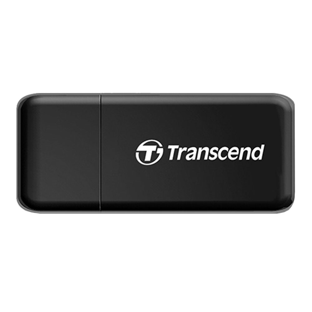CARD READER EXTERNAL (การ์ดรีดเดอร์พกพา) TRANSCEND USB 3.1 GEN1 TS-RDF5K (BLACK)
