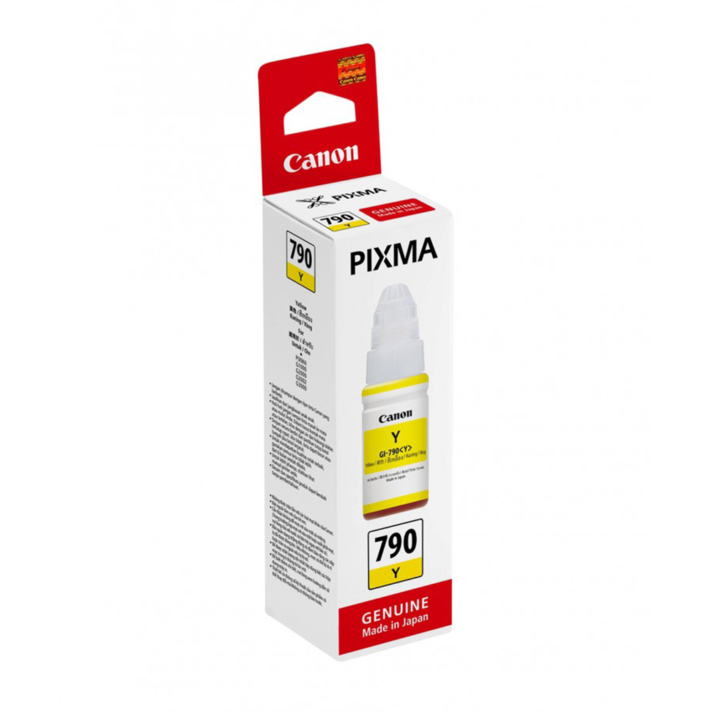 INK (หมึกสำหรับเครื่องพิมพ์) CANON GI-790Y (YELLOW)