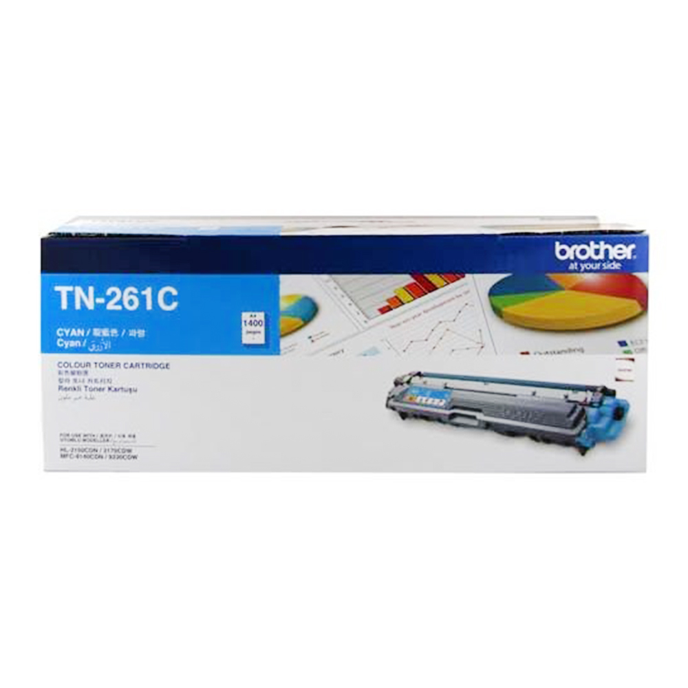 TONER BROTHER (หมึกสำหรับเครื่องพิมพ์) TN-261C (CYAN)
