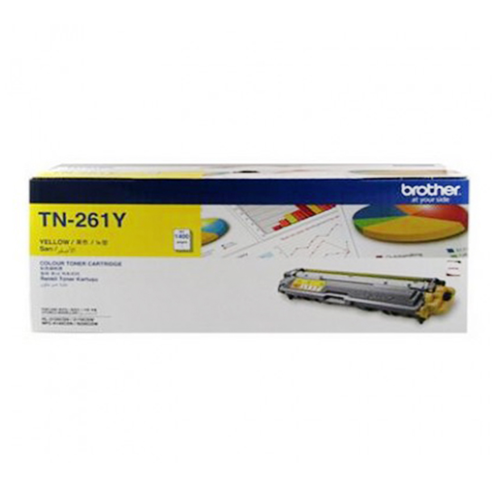 TONER BROTHER (หมึกสำหรับเครื่องพิมพ์) TN-261Y (YELLOW)