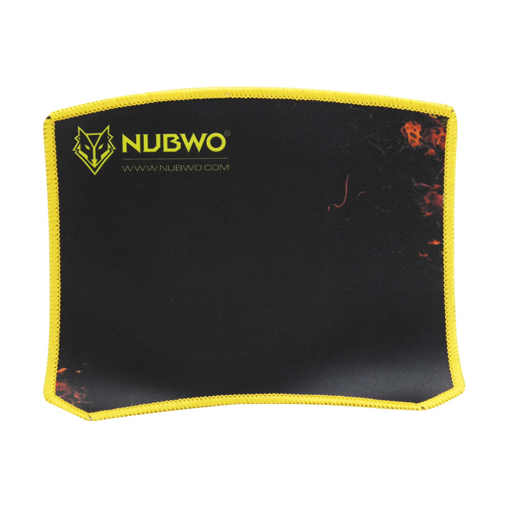 MOUSE PAD (เมาส์แพด) NUBWO GAMING NP013 (YELLOW)