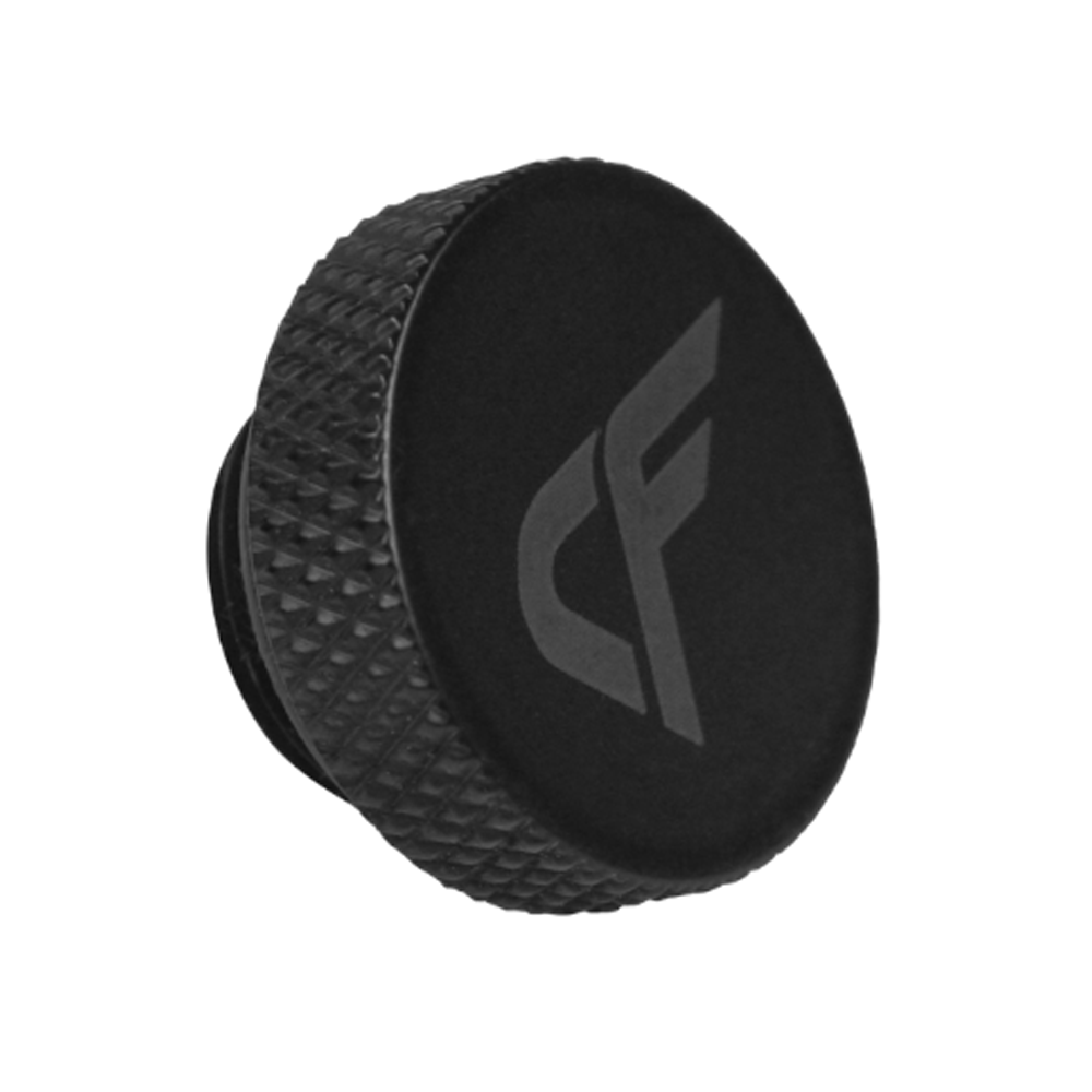 FITTING (อุปกรณ์ประกอบชุดน้ำ) COOLFORCE CF STOPPER-FITTING G1/4 MALE