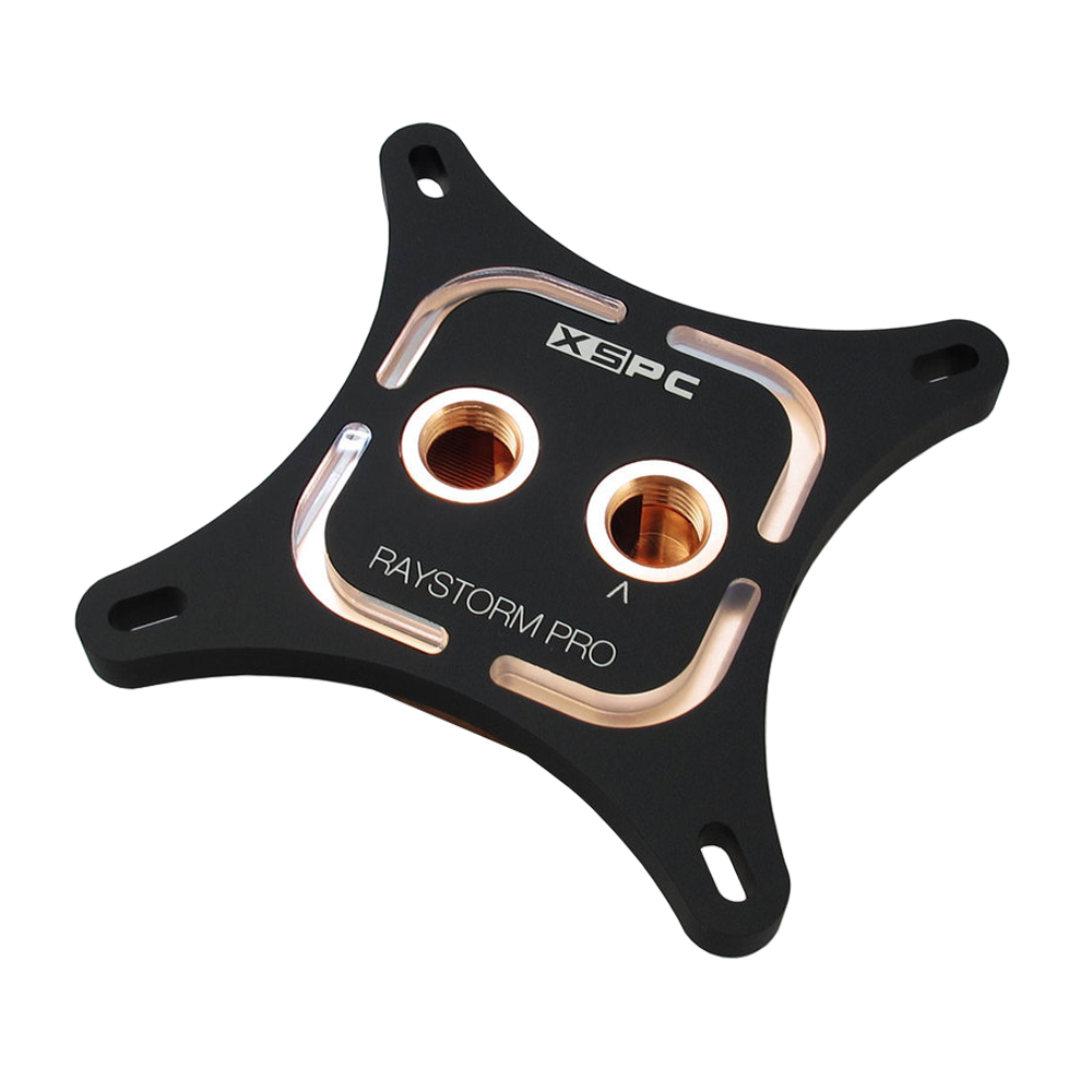CPU WATER BLOCK (อุปกรณ์ระบายความร้อนสำหรับซีพียู) XSPC RAYSTORM PRO (INTEL) (BLACK)