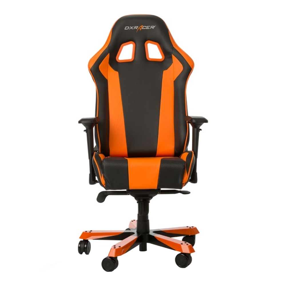 GAMING CHAIR (เก้าอี้เกมมิ่ง) DXRACER KING SERIES (KS06/NO) (BLACK-ORANGE) (สินค้าต้องประกอบก่อนใช้งาน)