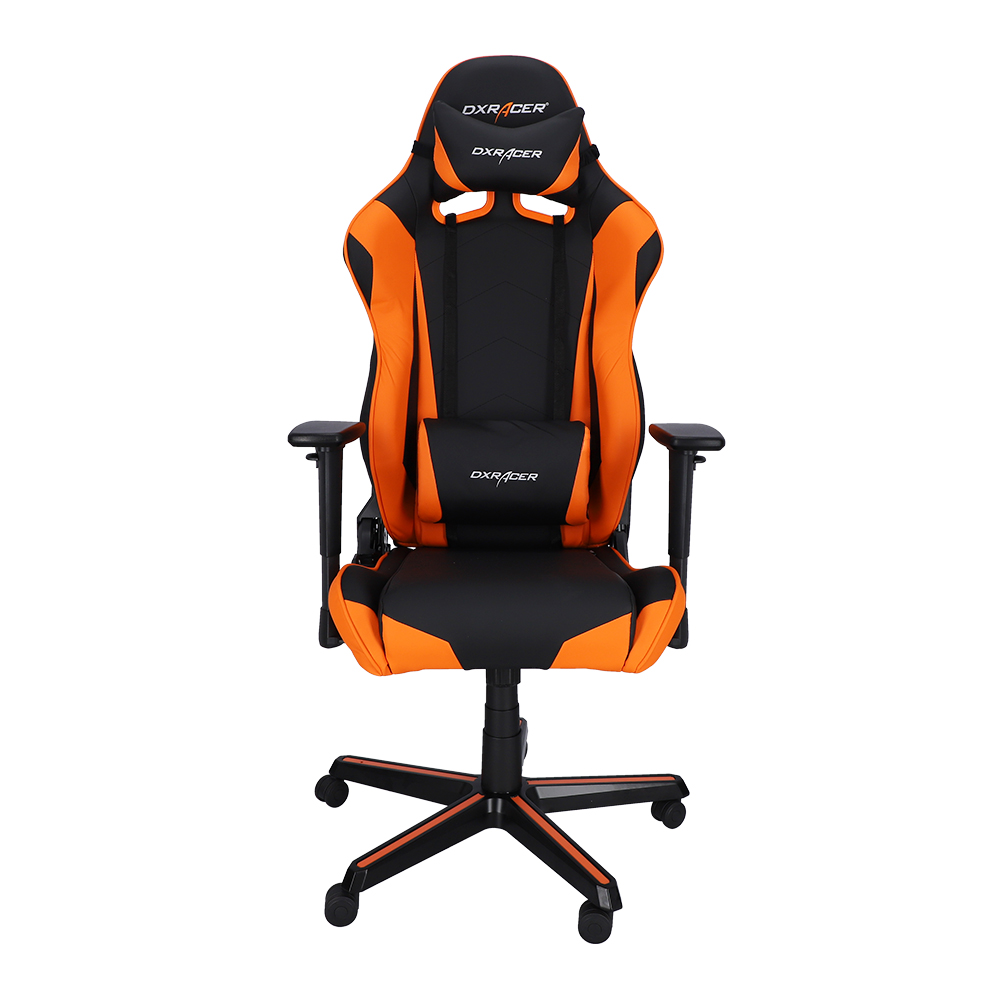 GAMING CHAIR (เก้าอี้เกมมิ่ง) DXRACER RACING SERIES (OH/RZ0/NO) (BLACK-ORANGE) (สินค้าต้องประกอบก่อนใช้งาน)