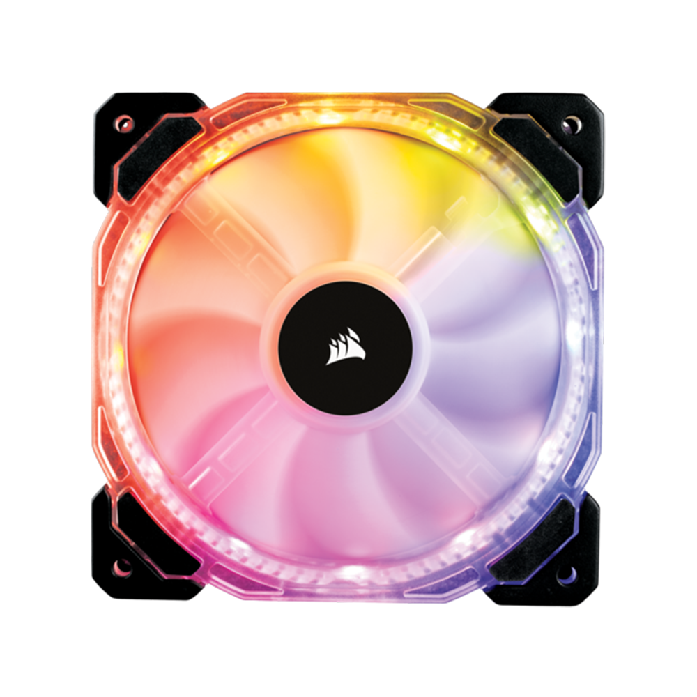 CASE FAN (พัดลมเคส) CORSAIR HD120 RGB WITH CTRL (CO-9050066-WW)