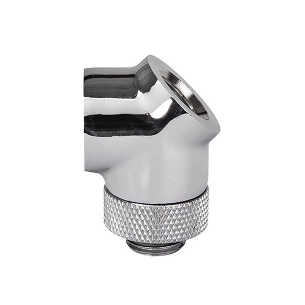 FITTING (อุปกรณ์ประกอบชุดน้ำ) THERMALTAKE PACIFIC G1/4 DEGREE ADAPTER (CHROME)