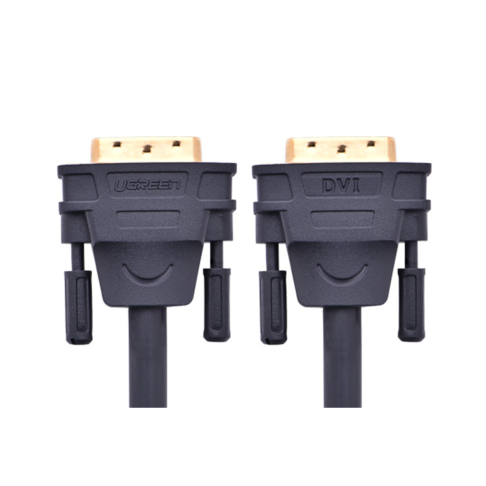MONITOR CABLE (สายจอมอนิเตอร์) UGREEN DVI TO DVI 24+1 1.5 METER (11606)