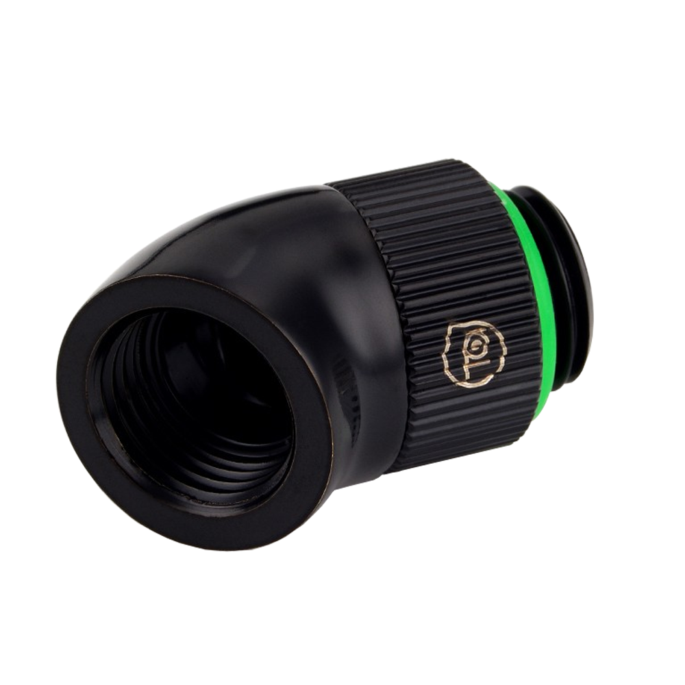 FITTING (อุปกรณ์ประกอบชุดน้ำ) TOUCHAQUA G1/4 ROTARY 45-DEGREE IG1/4 EXTENDER (GLORIOUS BLACK)