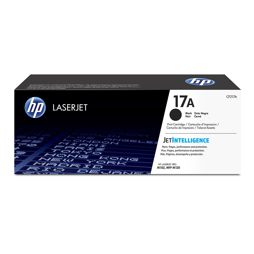 TONER HP (หมึกสำหรับเครื่องพิมพ์) 17A BK [CF217A] FOR M130A (BLACK)