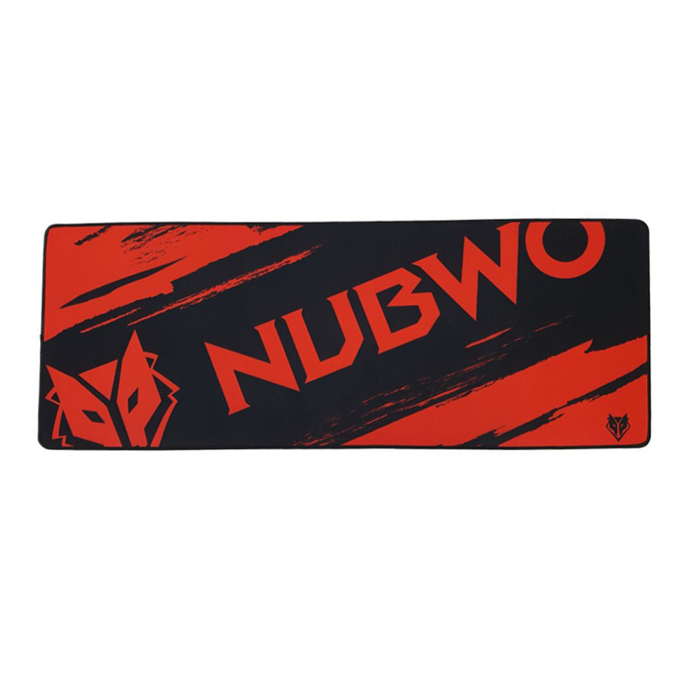 MOUSE PAD (เมาส์แพด) NUBWO NP021 (RED) (780 x 300 x 3mm)