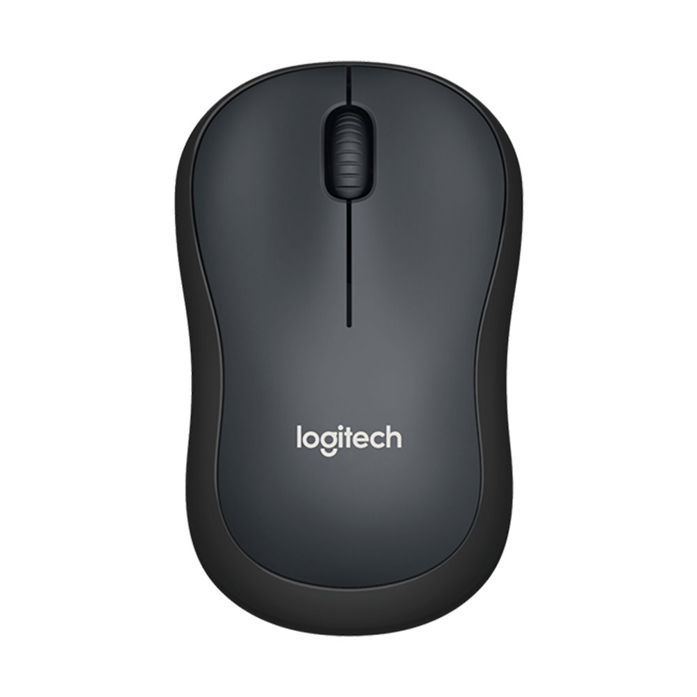 WIRELESS MOUSE (เมาส์ไร้สาย) LOGITECH M221 WIRELESS SILENT (BLACK)