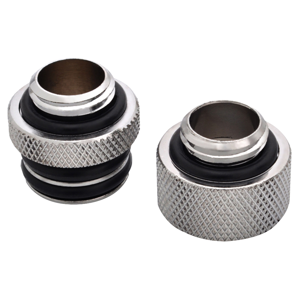 FITTING (อุปกรณ์ประกอบชุดน้ำ) BITSPOWER G1/4 (SILVER) SHINING MINI D-PLUG SET