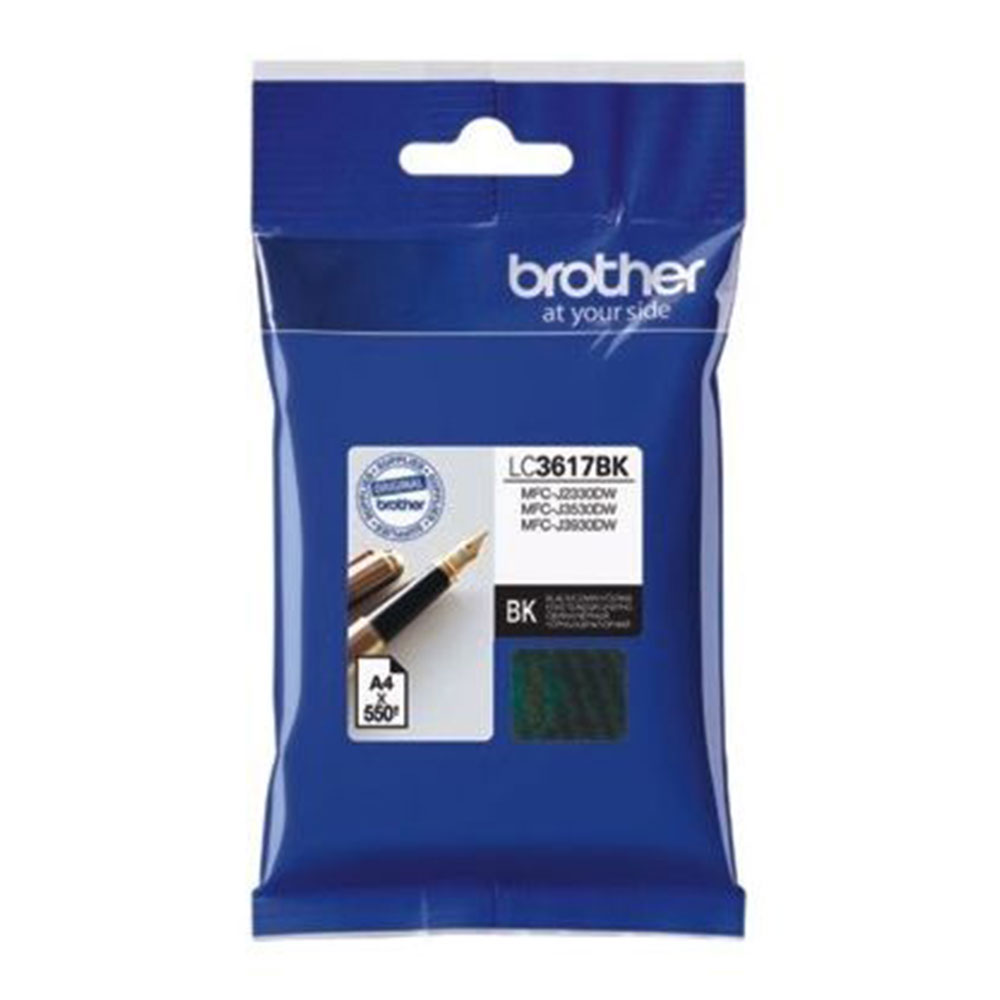 INK (หมึกสำหรับเครื่องพิมพ์) BROTHER LC-3617BK (BLACK)