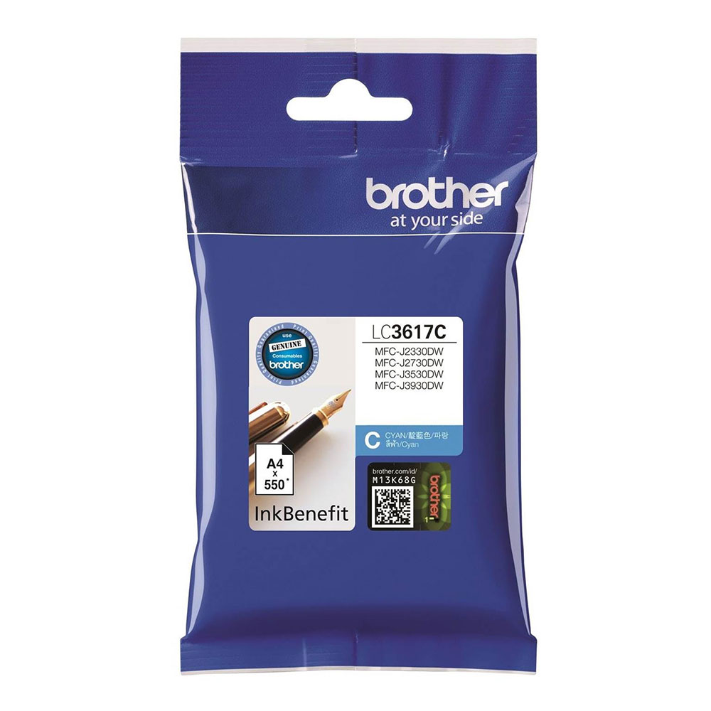 INK BROTHER (หมึกสำหรับเครื่องพิมพ์) LC-3617C (CYAN)