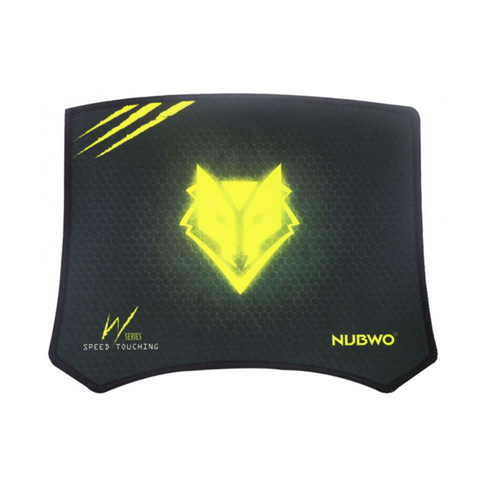 MOUSE PAD (เมาส์แพด) NUBWO NP014 (BLACK) (245 x 200 x 3mm)