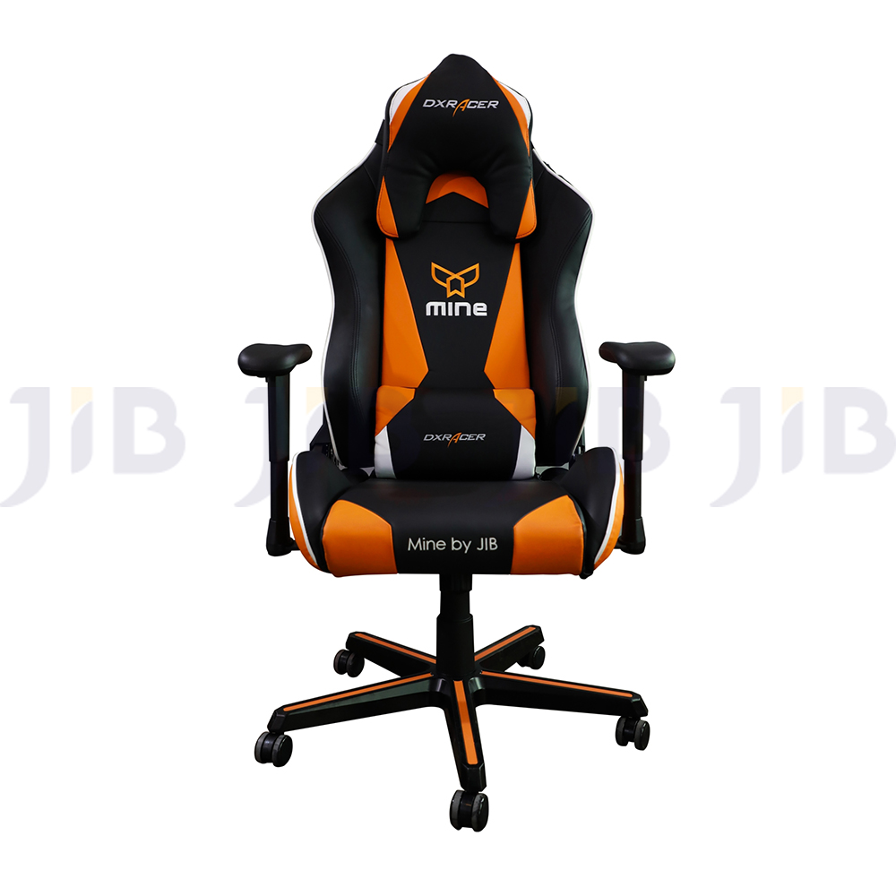 GAMING CHAIR (เก้าอี้เกมมิ่ง) DXRACER DRIFTING SERIES LOGO MINE (OH/DH21/NO) (BLACK-ORANGE) (สินค้าต้องประกอบก่อนใช้งาน)