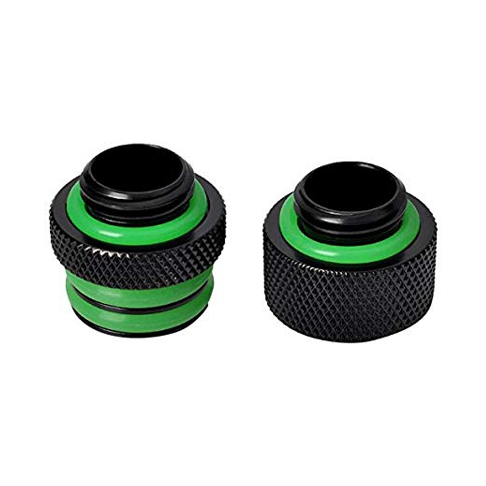FITTING (อุปกรณ์ประกอบชุดน้ำ) BITSPOWER G1/4 MATT BLACK MINI D-PLUG SET