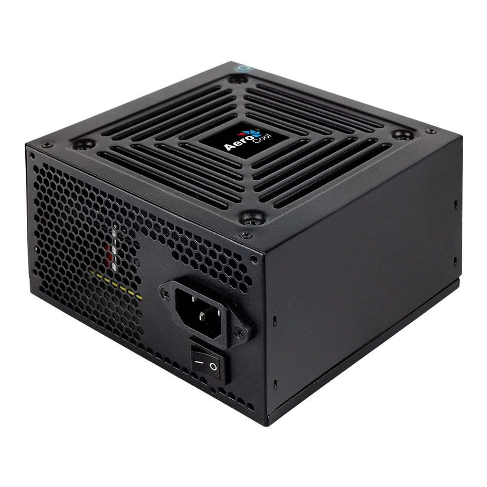 POWER SUPPLY (อุปกรณ์จ่ายไฟ) AEROCOOL AE550 - 550W 80 PLUS BLACK ATX