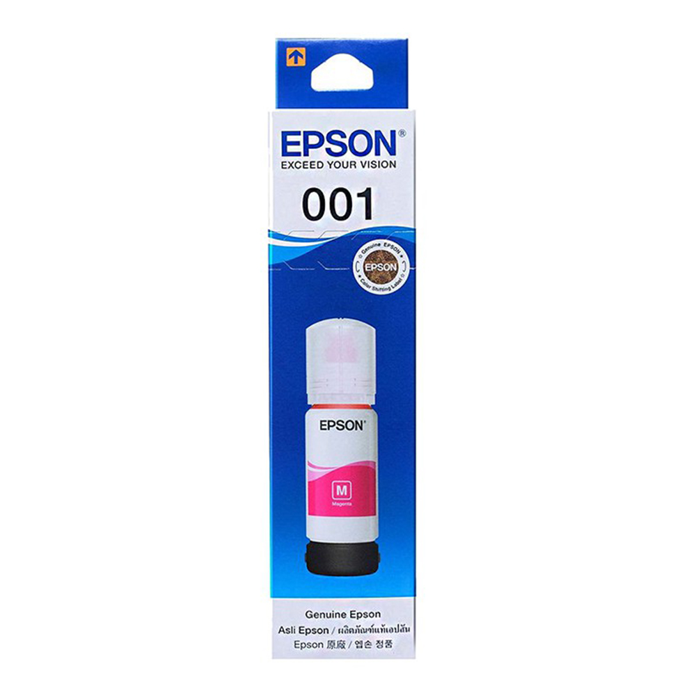 INK (หมึกสำหรับเครื่องพิมพ์) EPSON 001 (MAGENTA) T03Y300 70 ML