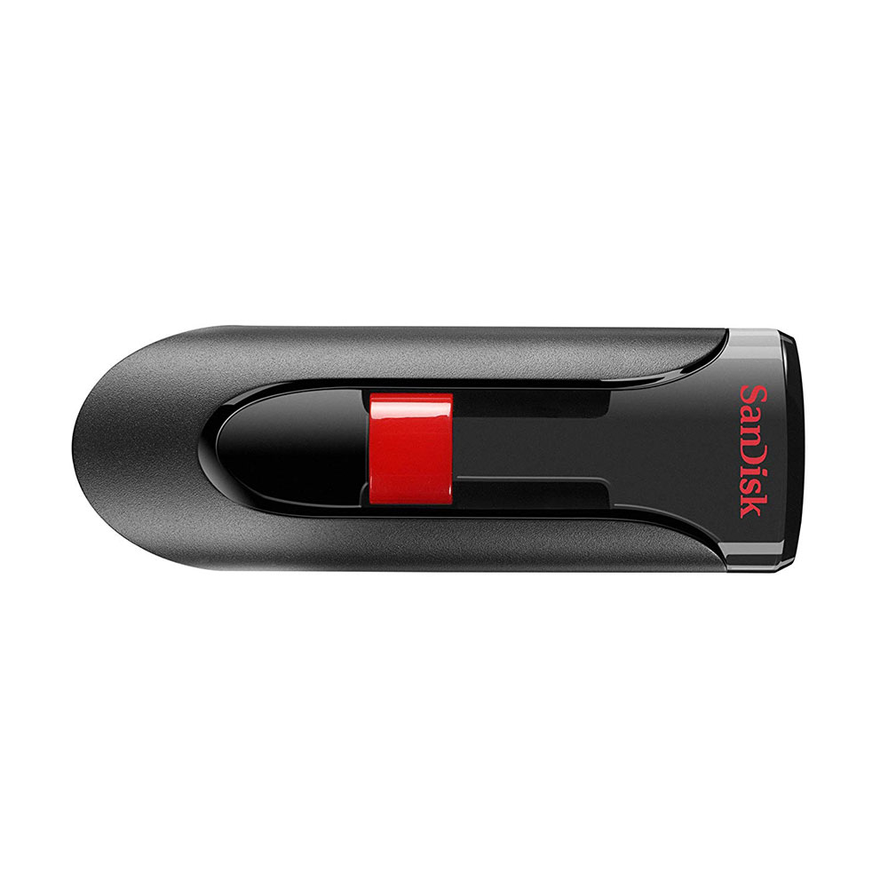 64 GB FLASH DRIVE (แฟลชไดร์ฟ) SANDISK CRUZER GLIDE (SDCZ60-064G-B35)