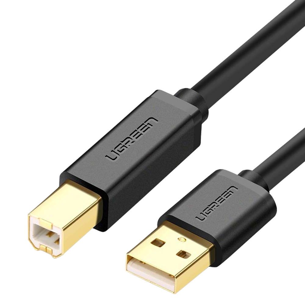 USB CABLE (สายยูเอสบี) UGREEN 10351 - USB-A TO USB-B 3M