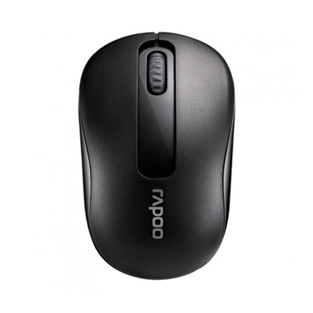 MOUSE (เมาส์ไร้สาย) RAPOO WIRELESS PLUS MSM10PLUS-BK (BLACK)