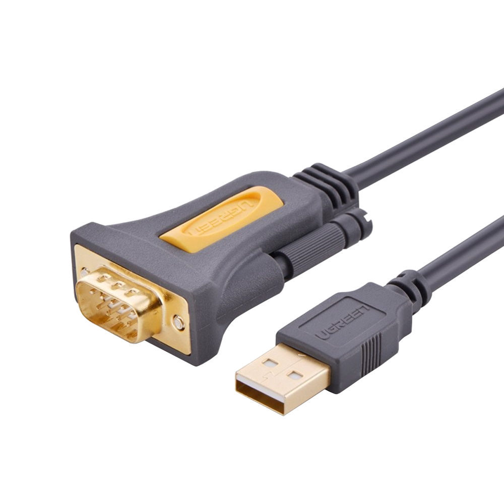 ADAPTER/CONVERTER (อุปกรณ์แปลงสัญญาณ) UGREEN USB TO DB9 RS232 [20222]