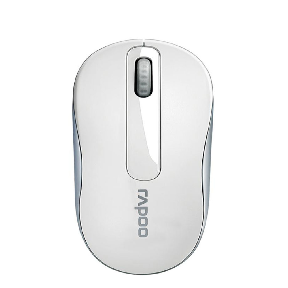 MOUSE (เมาส์ไร้สาย) RAPOO WIRELESS PLUS MSM10PLUS-WH (WHITE)