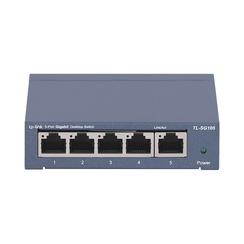 SWITCH (สวิตซ์) TP-LINK 5 PORT TL-SG105 GIGABIT PORT IN METAL CASING