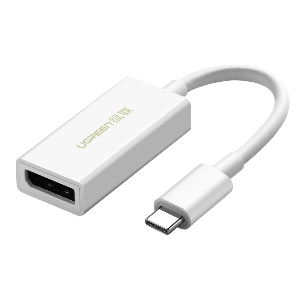 ADAPTER/CONVERTER (อุปกรณ์แปลงสัญญาณ) UGREEN TYPE-C TO DISPLAY PORT (4K) [40372]