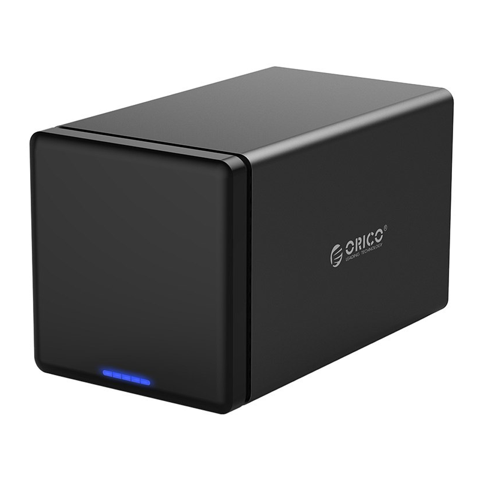 DOCKING HDD (อุปกรณ์เชื่อมต่อฮาร์ดดิสก์) ORICO NS400-U3 (BLACK)