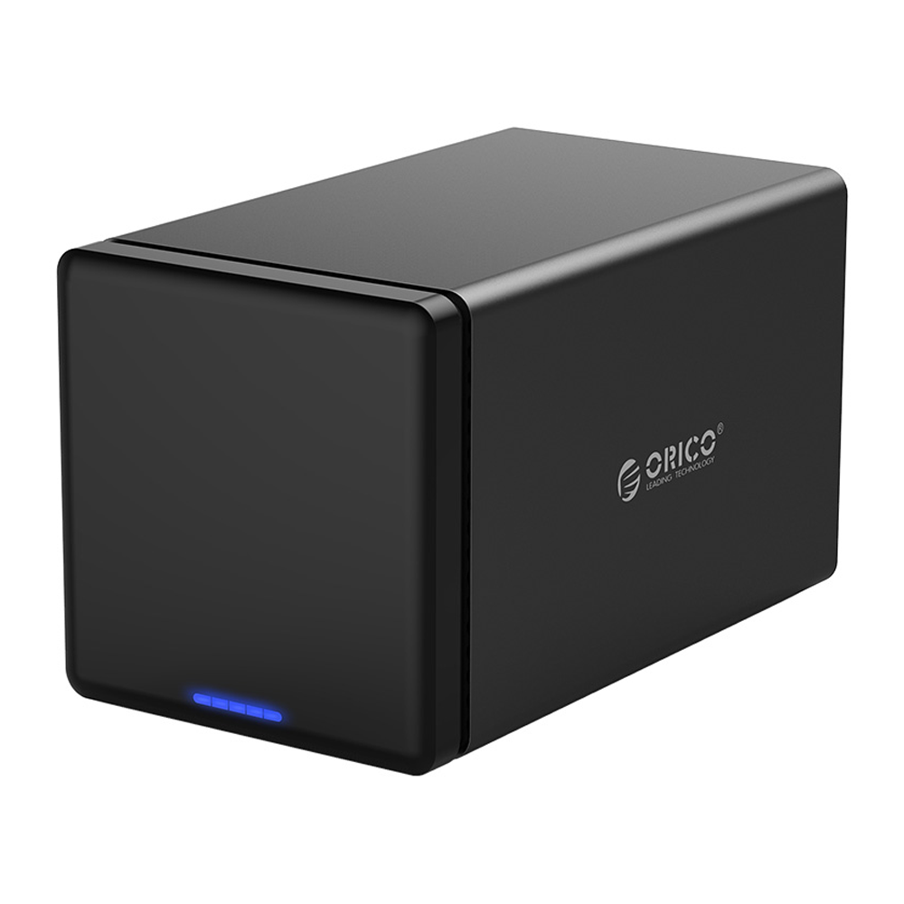 DOCKING HDD (อุปกรณ์เชื่อมต่อฮาร์ดดิสก์) ORICO NS400-RU3 (BLACK)