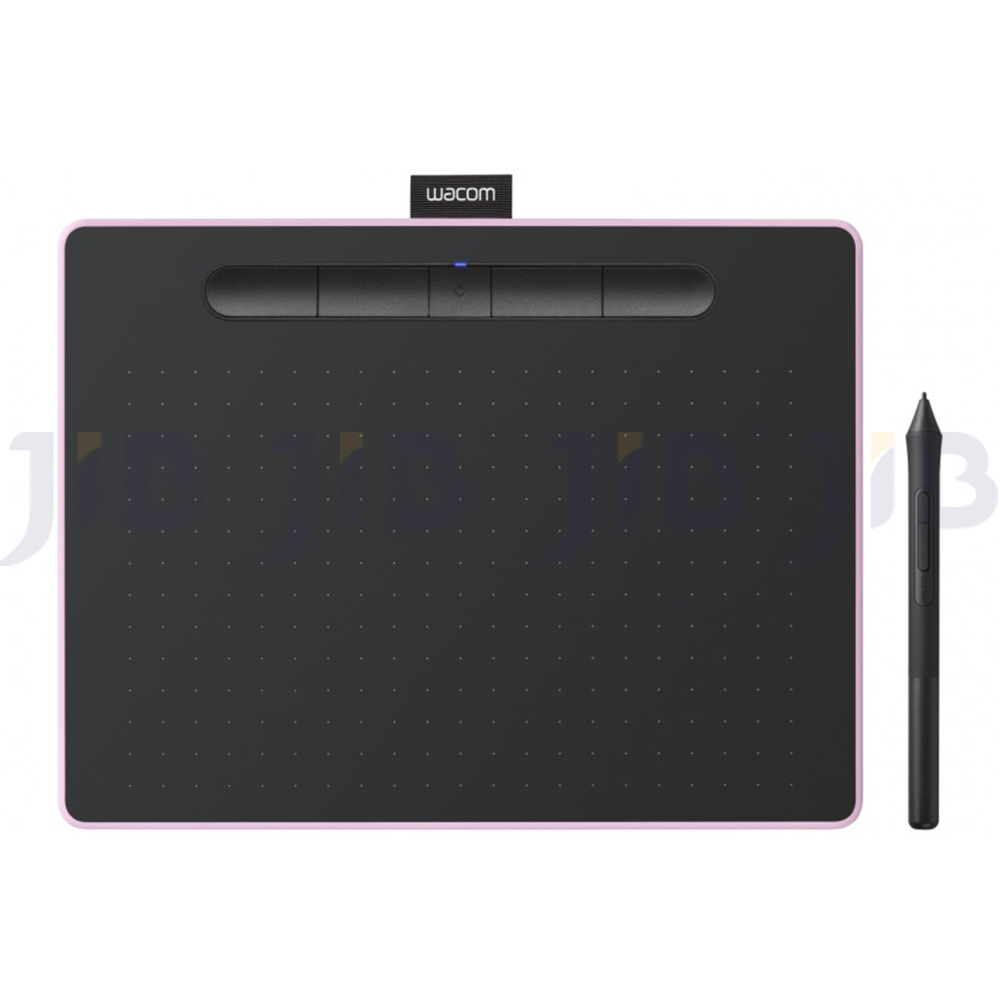 BLUETOOTH GRAPHIC TABLET (กระดานกราฟิกบลูทูธ) WACOM INTUOS SMALL CTL-4100WLP PEN & BLUETOOTH (BERRY)