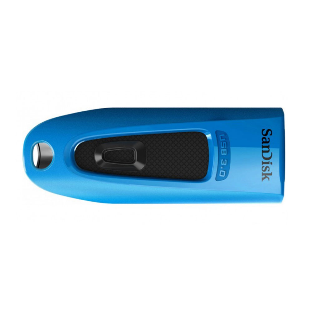 32 GB FLASH DRIVE (แฟลชไดร์ฟ) SANDISK ULTRA FIT USB 3.0 (SDCZ48-032G-U46B) (BLUE)