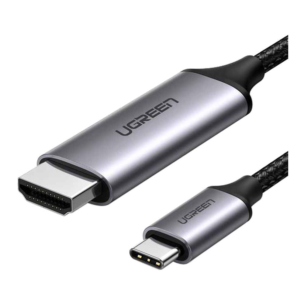 MONITOR CABLE (สายจอมอนิเตอร์) UGREEN USB-C TO HDMI CABLE 1.5 METER (50570)