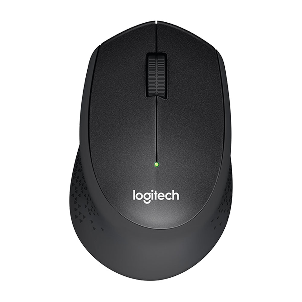 WIRELESS MOUSE (เมาส์ไร้สาย) LOGITECH M331 WIRELESS SILENT PLUS (BLACK)