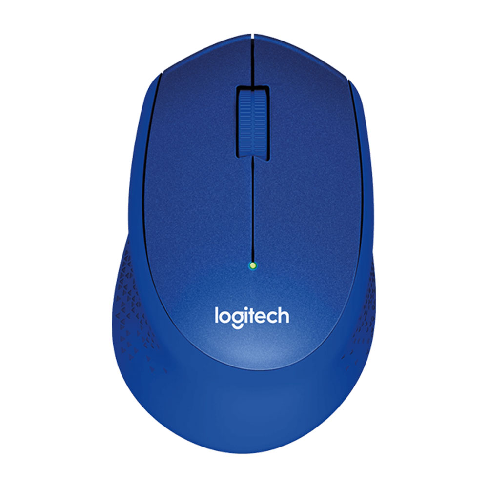 WIRELESS MOUSE (เมาส์ไร้สาย) LOGITECH M331 WIRELESS SILENT PLUS (BLUE)