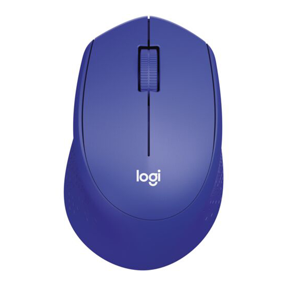 WIRELESS MOUSE (เมาส์ไร้สาย) LOGITECH M331 WIRELESS SILENT PLUS (BLUE)