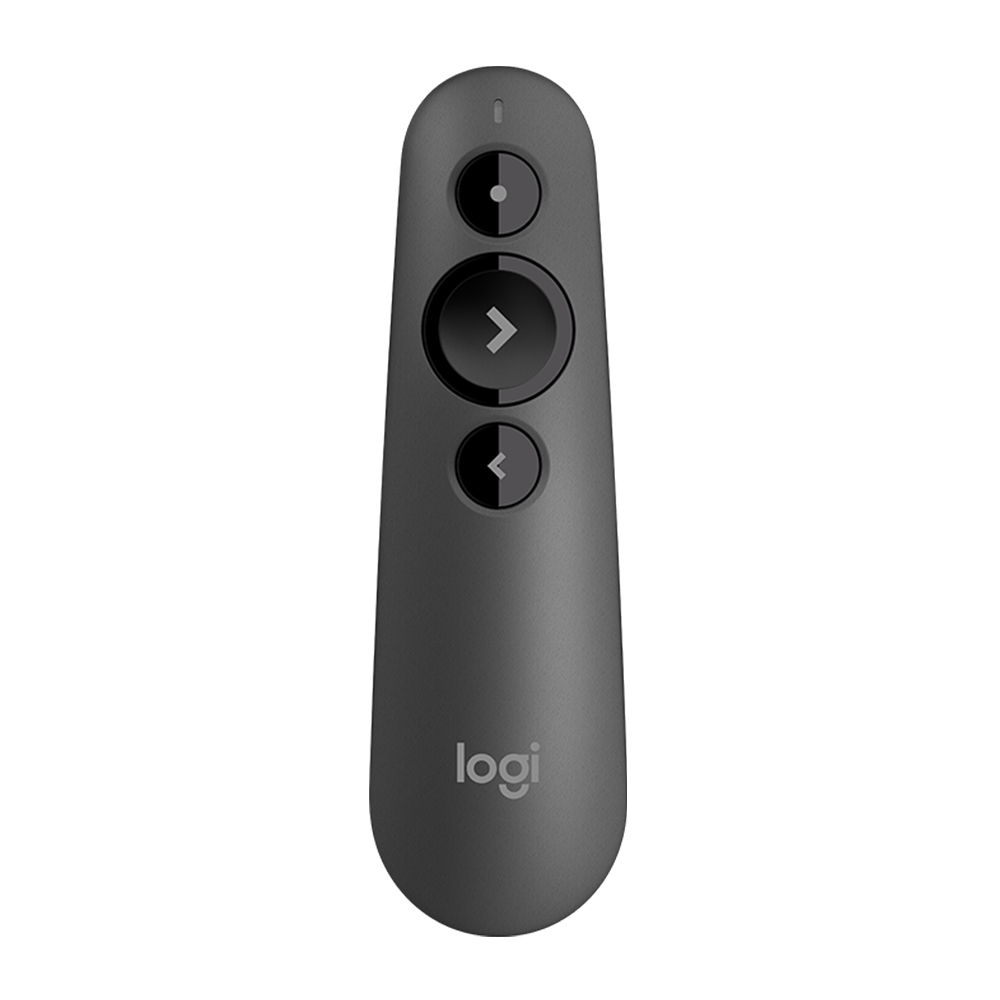 LASER POINTER (เลเซอร์พอยเตอร์) LOGITECH PRESEN WIRELESS CORDLESS R500 - GRAPHITE