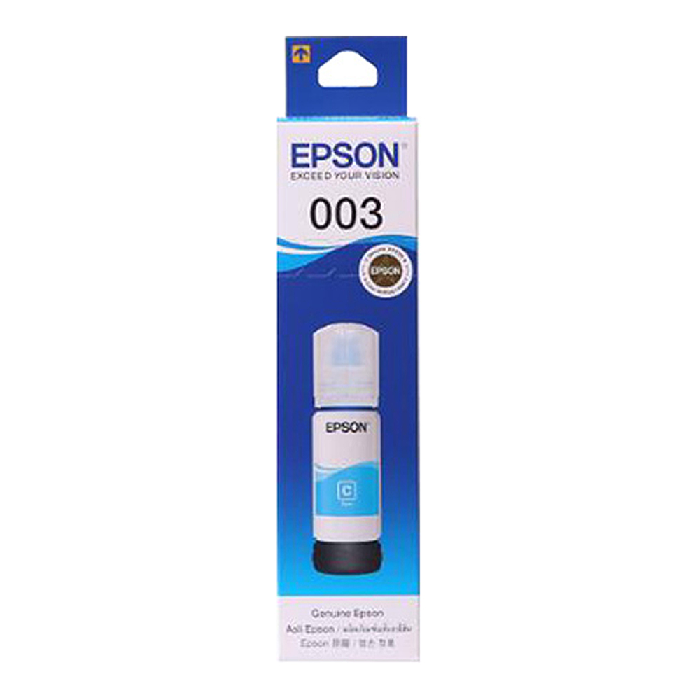 INK (หมึกสำหรับเครื่องพิมพ์) EPSON 003 (CYAN) T00V200 FOR L3110/L3150